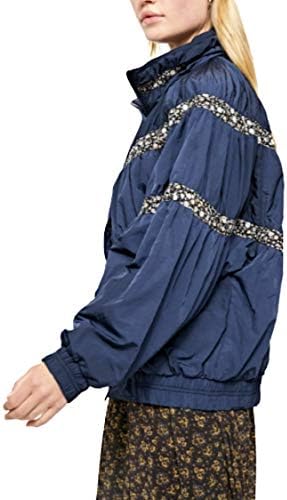 Winter Oversize Bomber Jacket Navy 