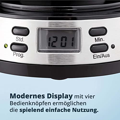 Kaffeemaschine mit Thermoskanne KHG TKA-183SE im Vergleich