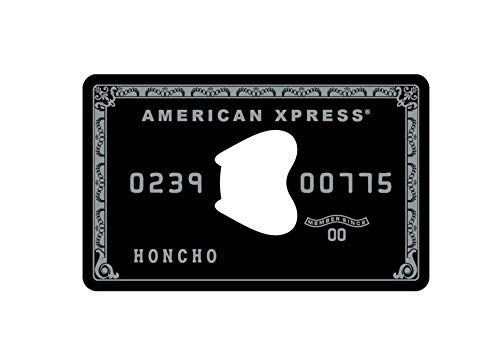 Unique American Xpress Stainless Steel Credit Card Beer Bottle Opener for Wallet