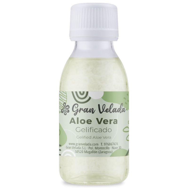 Gran Velada – Aloe Vera Gelificado 250 ml | Gel Hidratante y Calmante para Cremas, Sérums y After Sun | Base Cosmética Ligera para Piel Sensible