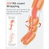 SHINE WELL Air Compression Leg Massager for Circulation and Pain Relief, Foot Calf Thigh Massager for Leg Swollen and Soreness, Gifts for Mom and Dad
