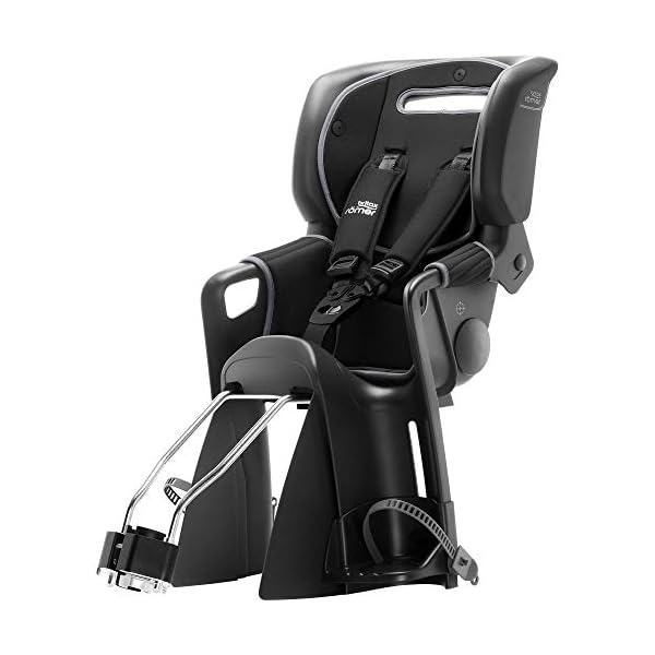 Britax Römer Kinderfahrradsitz 9 Monate - 5 Jahre I 9 - 22 kg I JOCKEY 3 COMFORT Gruppe 2/3 I Black/Grey – Bild 3