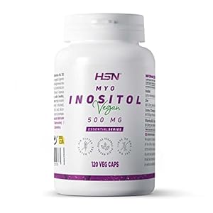 HSN Inositol 500mg | Vitamine B8, 100% Natuurlijk, voor PCOS (Polycystic Ovary Syndrome), Gebruik voor Cognitieve…