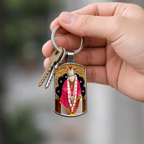 Image of Premium Printed Metal Keychain for Men & Women | High-Definition Artwork Print | Durable Key Ring for Car, Bike, Home & Office Keys | Stylish Decorative Key Holder Gift