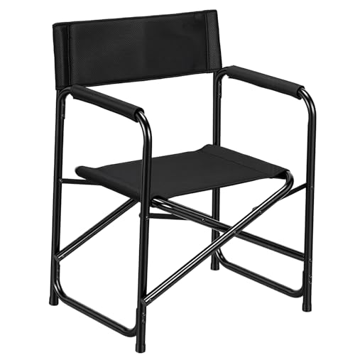 OUTSIDER Klappbar Regiestuhl Campingstuhl Ultraleicht 2.6kg Faltbar Angelstuhl Getränkehalter Tragbar für Camping Angeln Strand Picknick Festival