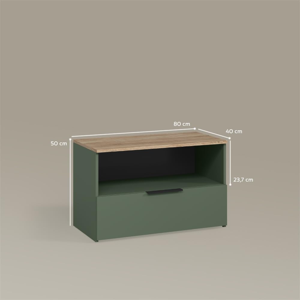 Livinity Commode Piave Vert