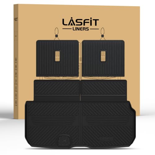 Image of LASFIT Cargo Mat & Backrest Mat (3 Pieces) for Mercedes Benz GLS 2020-2026