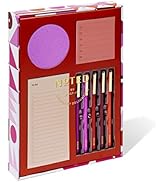 Noted by Post-it Printed Notes Gift Box, 4 Piece Set, Warm Colors, Includes Round Sticky Notes, S...