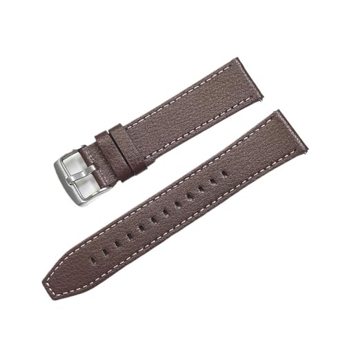 MEVMEVGNLN �X�}�[�g�E�H�b�`�o���h Fit For Garmin �Ή� For Vivoactive 4 3 5/Fit For Venu SQ 2/Fit For Forerunner 55/265 255 245 645(Dark brown