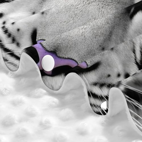Housse de siège auto bébé motif tigre yeux bleu sarcelle multi-usage