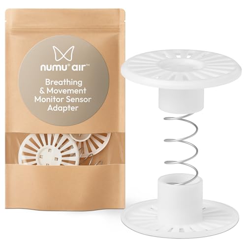 NUMU Adapter for Breathing/Motion Monitors, Goes Between The Crib Mattress and Monitor’s Sensor Pad, Sends Vibrations from The Net to The Sensor Pad