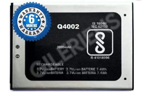 Image of Original Q4002 Battery Bharat -4 Diwali Edition Q4002 /spark Go Q409A Battery with 6 Month Warranty*** (for Q4002)