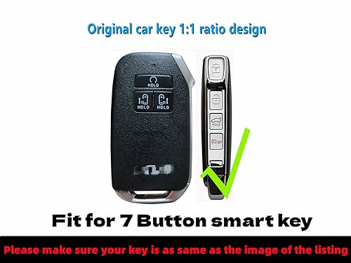 Funda para llave Kia Carnival evita arañazos carcasa goma silicona REPROTECTING negra 3