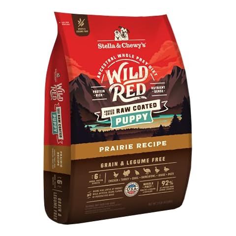 Stella & Chewy's Raw Coated Puppy Prairie Recipe Dry Dog Food, 21 lb. Cover