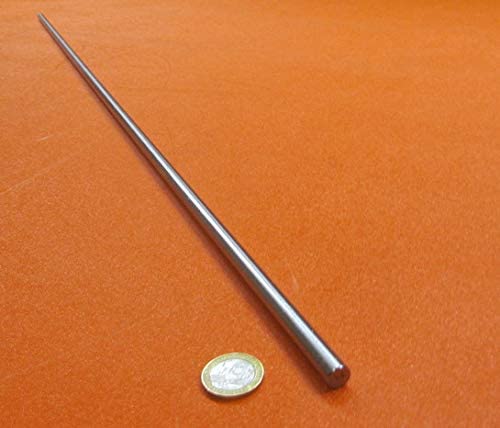 1566 Carbon Steel Hardened Precision Shaft 3/8" Diameter x 36.00" Long 1 pc