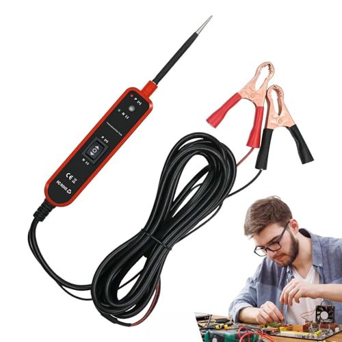 Pluma de prueba de circuito automotriz para localizar cortocircuitos y fallos de corriente 7