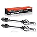 A-Premium Pair (2) Rear CV Axle Shaft Assembly Compatible with Polaris Ranger 500 2010, Ranger 800 2010 2013-2014, Ranger Crew 800 2010-2014, Ranger XP 800, Driver and Passenger Side