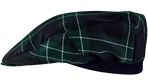 Casquette plate tartan Abercrombie chapeau écossais mixte taille unique élastique confortable