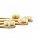 Gaia Guy Bamboo and Boar Bristle Toothbrush (4 Pack) + Travel Case & Silk Dental Floss | 100% Compostable Bristles and Floss | Eco-Friendly Dental Set | Biodegradable & Compostable Wooden Toothbrushes