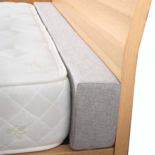 マットレス隙間フィラー、マットレススペースフィラー、マットレスエクステンダー、マットレスとヘッドボードまたは壁の間の隙間を埋める、ヘッドボードの継ぎ目用、取り外し可能で洗濯可能なカバー(C,120x8x20cm/47x3x8in)