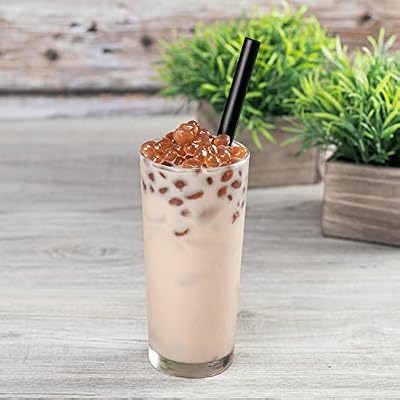 Tea Zone A6015 Crystal Boba, Brown Sugar flavor for beverages, sweets, ice cream