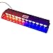 Produktbild 12W Auto Trucks Windschutzscheibe Notröhrenblitz Blitz Beleuchtung, LED 12 Dash Warnleuchten , Recall-Funktion, DC12V, 14 blinkende Modi, Rot und Blau, T Tocas