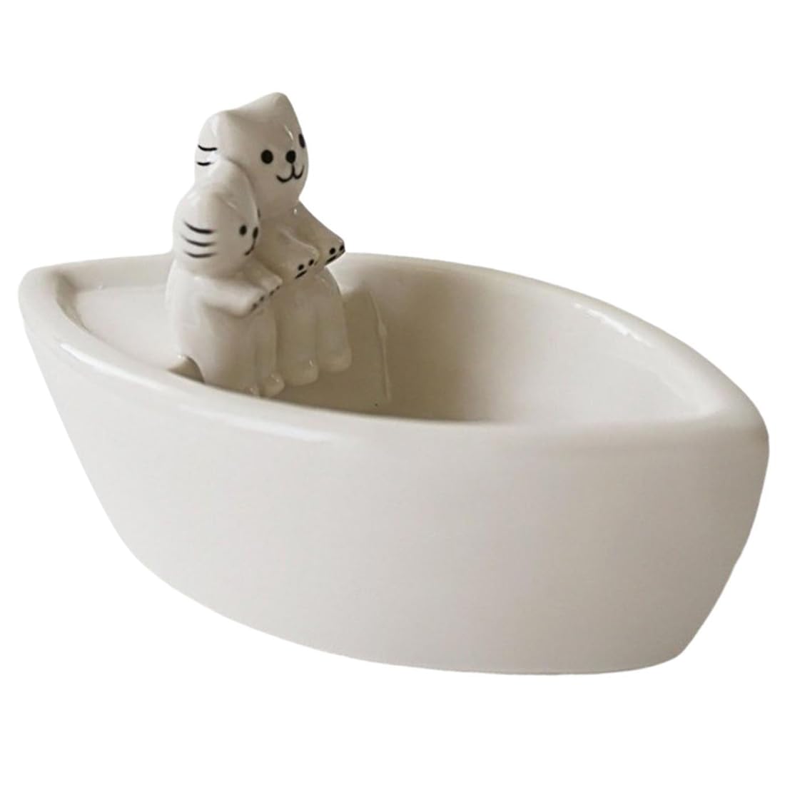 IJSDNVJNDX Ceramic for Wedding Festival Living Room Candle Holder Gift for Cats Candlestick