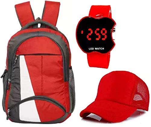 GoodFeel 36 Ltrs, 48 cms Laptop Backpack (121_Red)