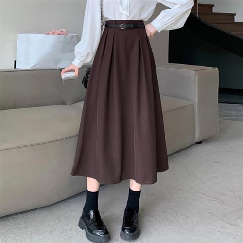 Jupe parapluie ample à volume fluide et ceinture élastique confortable - 7