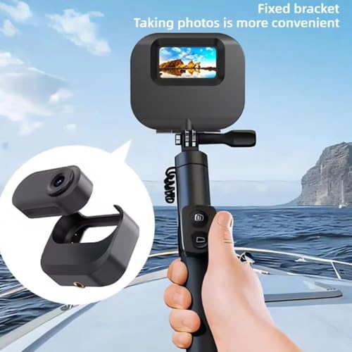 Caméra d'action 12 MP portable 1080p, écran LCD et webcam pour PC