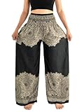 Orient Trail Women's Aztec Tribal Design Yoga Wide Leg Harem Pants US Size 0-22