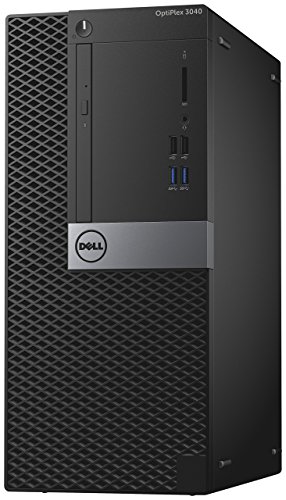 Dell Optiplex 3040 Mini Tower Desktop Computer PC, Intel Core i3-6100, 8 GB RAM, 256 GB SSD, WiFi, Bluetooth, tastiera US QWERTY Windows, 11 Pro (ricondizionato)