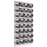Otoolling 430 Stainless Steel Sheet for Magnetic 24' x 12' Metal Spice Rack Wall Mounted Stainless Steel Plate for Magnetic Shelf, Spice Holders, Fridge Magnets