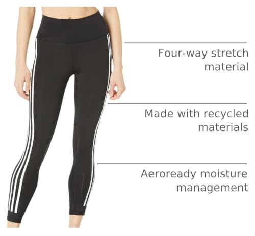Image of adidas Versatility Training Icon 3-Stripes 7 /8 Tights - Short