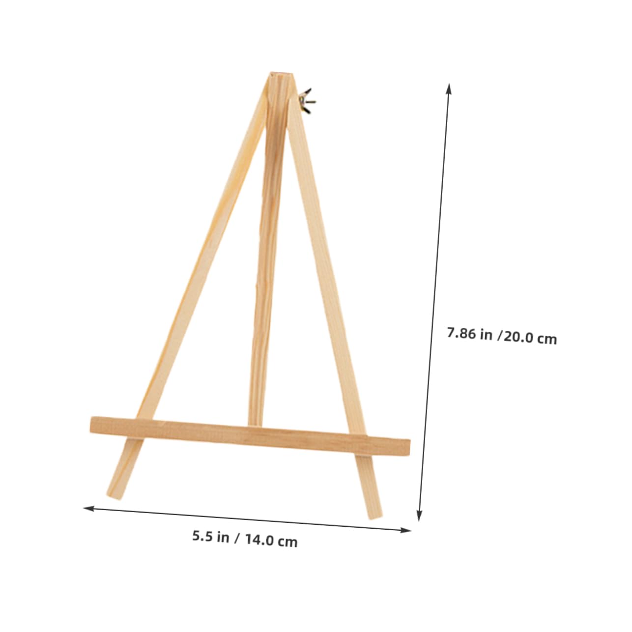 Operitacx 8pezzi Cavalletto Legno Per Pittura Supporto Da Tavolo Per Artisti e Ragazzo Ragazza Per Mostre e Attività Creative