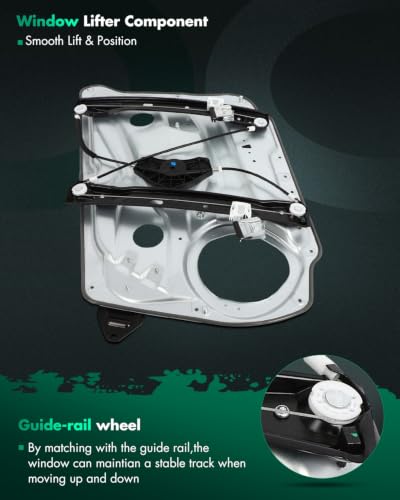 Image of SCITOO Power Window Regulator w /o Motor for Mercedes-Benz C250 2012-2014