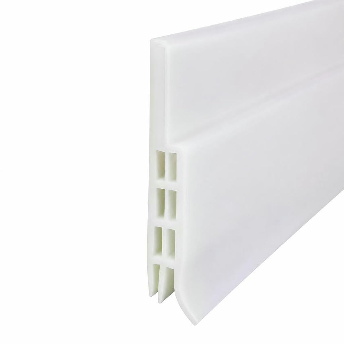 1Pc 1 Meter Door Bottom Sealing Strip Self-Adhesive Aoors and,Sound Insulation, Windproof, Porous Sealing Strip-Transparent