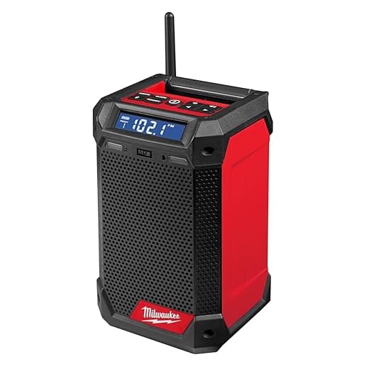 Milwaukee 2951-20 M12 Lithium-Ion Cordless Jobsite Radio/Bluetooth Speaker with Built-In Charger (Tool Only)