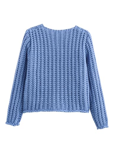 Cardigan Sweaters for Women Sweaters Womens Knit Cardigan Long Sleeve Open Front Button Down Jacket with Pockets2