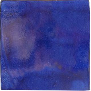 6x6 4 pcs Cobalt Blue Talavera Mexican Tile
