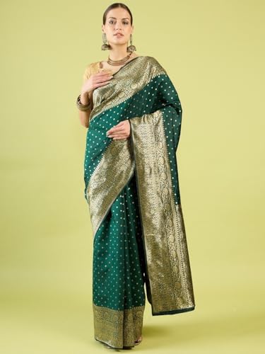 Image of Avantika Fashion Women's Kanjivaram Soft Silk Banarasi Sarees With Blouse Piece