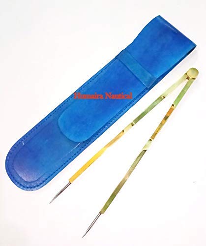 Mahira Nautical Pattern Divider Solid Brass 8