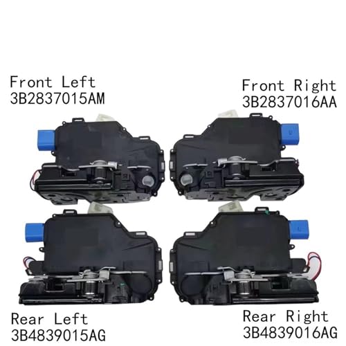 Serrure porte bloquée Skoda ? Solution servomoteur centralisation avant droit 3B2837016AA - 3