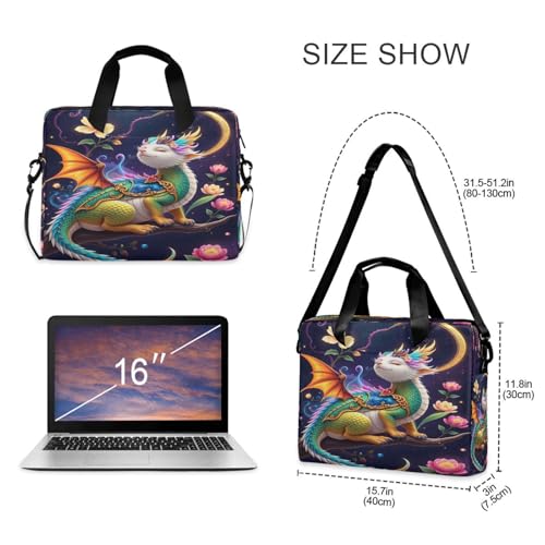 Bolso maletín para laptop estilo dragón para oficina miniatura 4