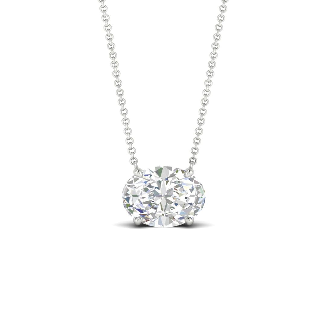 Fascinating Diamonds IGI Certified Lab Grown Diamond Solitaire Pendant