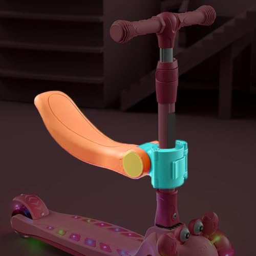 Asiento de scooter ajustable plegable con almohadilla antideslizante para patinete 2
