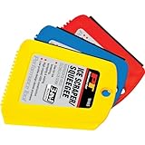 Performance Tool W465 3-in-1 Ice Scraper with Low Profile Design and High Impact ABS Construction for Breaking, Scraping, and Wiping