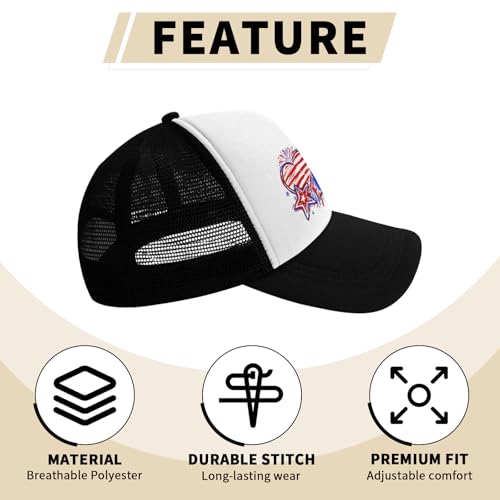 Image of Funny Trucker Hats,Trucker Hat Baseball Cap for Women Snapback Adjustable Hat Humor Gift Men