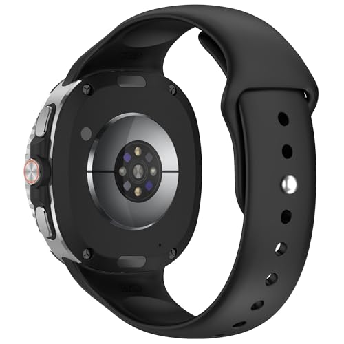 AISPORTS Samsung Galaxy Watch 8 (40mm/44mm)/8 �N���V�b�N�o���h �V���R�� �\�t�g �_�� �ʋC�� �V���R���u���X���b�g �X�|�[�c���X�g�o���h �����p�o���h Galaxy Watch 8/8 Classic 46m