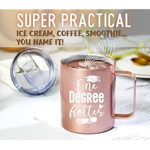 Onebttlgraduationgiftsformenandwomencollegegiftsfordegreemasterdegreeanddoctorstainlesssteelinsulatedcoffeemugonedegreehotter Urban Country Home Decor Onebttl graduation gifts for men and women college gifts for degree master degree and doctor stainless steel insulated coffee mug one degree hotter urban country home decor
